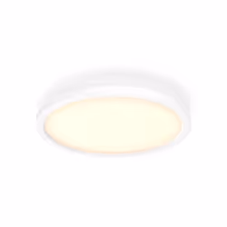 Philips Hue White ambiance Pannello rotondo Aurelle Hue, Lampada a soffitto intelligente, Bluetooth/Zigbee, Bianco, LED, Allu ...