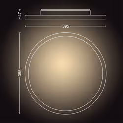 Philips Hue White ambiance Pannello rotondo Aurelle Hue