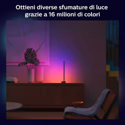 Philips Hue White and Color ambiance Hue White and Color AmbianceGradient Gradient Signe Lampada Smart da Tavolo Nera - Vista aggiuntiva 4