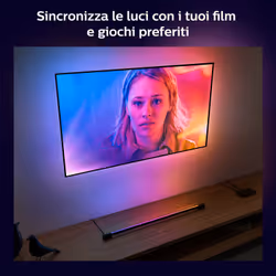 Philips Hue White and Color ambiance Hue White and Color AmbianceGradient Play gradient light tube Compact Nera - Vista aggiuntiva 8