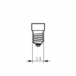 Philips CorePro LED CorePro lustre ND 5.5-40W E14 827 P45 FR lampada LED Bianco caldo 2700 K 5,5 W - Vista aggiuntiva 4