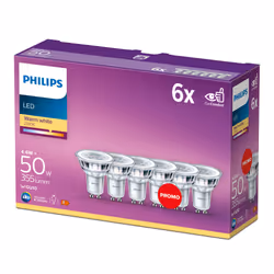 Philips Faretto 50 W PAR16 GU10 x6