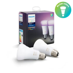 Philips Hue White and Color ambiance 2 x E27 bulb White and colored light Dual pack E27