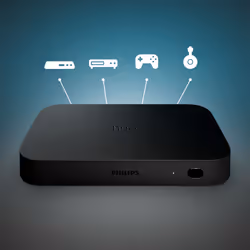 Philips Hue Play HDMI Sync Box - Sincronizza l'illuminazione con musica film e giochi - Vista aggiuntiva 7