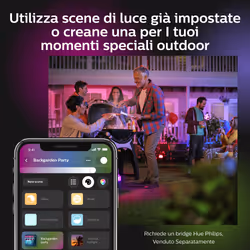 Philips Hue White and Color ambiance Lightstrip da Esterno 5m - Vista aggiuntiva 8