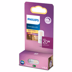 Philips Capsule 20 W Capsule G4, 2,1 W, 20 W, G4, 210 lm, 15000 h, Bianco caldo