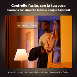 Philips Hue White and Color ambiance Bloom Lampada Smart da tavolo Bianca - Vista aggiuntiva 7