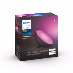 Philips Hue White and Color ambiance Bloom Lampada Smart da tavolo Nera - Vista aggiuntiva 5