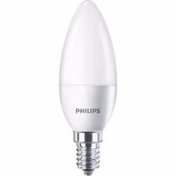 Philips Candle & Lustre, 5,5 W, 40 W, E14, 520 lm, 15000 h, Illuminazione fredda