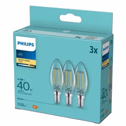 Philips 8718699777791 lampada LED Bianco caldo 2700 K 4,3 W E14 F