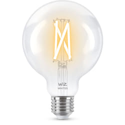 WiZ Lampadina Smart Filament Dimmerabile Luce Bianca da Calda a Fredda Attacco E27 60W Globo
