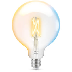 WiZ Lampadina Smart Filament Dimmerabile Luce Bianca da Calda a Fredda Attacco E27 60W Globo