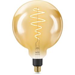 WiZ Lampadina a filamento ambra a forma di globo 25 W G200 E27