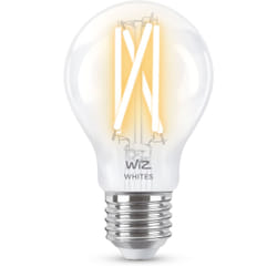 WiZ Lampadina Smart Filament Dimmerabile Luce Bianca da Calda a Fredda Attacco E27 60W Goccia