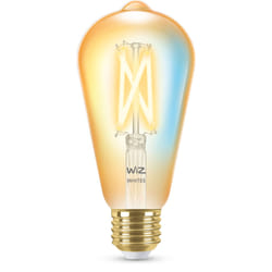 WiZ Lampadina Smart Filament Ambrata Dimmerabile Luce Bianca da Calda a Fredda Attacco E27 50W Edison