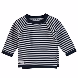 Feetje 516.00539-010-62, Maglione, Bambino (0 - 2 anni), Maschio, Blu marino, Bianco, 62 cm, Chiusura a bottone