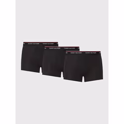 Tommy Hilfiger 1U87903842, Nero, Maschio, L, Aderente, 3 pz, Cotone