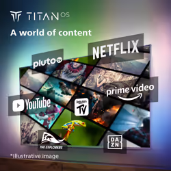 Philips 8000 series 50PUS8309/12 TV 50" 4K Ultra HD Smart TV Wi-Fi Nero 350 cd/m² - Vista aggiuntiva 7