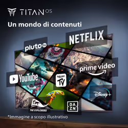Philips 32PHS6009 32" 80cm HD LED TV Dolby Audio Titan OS - Vista aggiuntiva 4