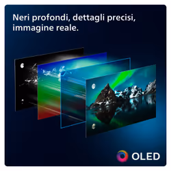 Philips Ambilight TV 48OLED769 48" 121cm 4K UHD Dolby Vision and Dolby Atmos Titan OS - Vista aggiuntiva 5