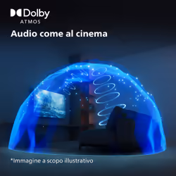 Philips 75PUS7009 75" 189cm 4K UHD LED TV Dolby Atmos Titan OS - Vista aggiuntiva 5