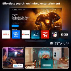 Philips 43PUS8500/12 TV 109,2 cm (43") 4K Ultra HD Smart TV Wi-Fi Nero - Vista aggiuntiva 6