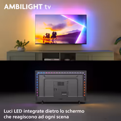 Philips Ambilight TV 43PUS8510 4K UHD QLED 108cm 43" Smart TV Dolby Atmos Titan OS