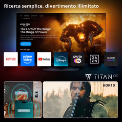 Philips 40PFS6000 Full HD LED 100cm 40" Smart TV Dolby Audio Titan OS - Vista aggiuntiva 5