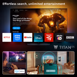 Philips 8500 series 75PUS850012 190,5 cm (75") 4K Ultra HD Smart TV Wi-Fi Nero - Vista aggiuntiva 7