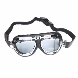 Booster Mark 4 Occhiali da moto, argento per uomo