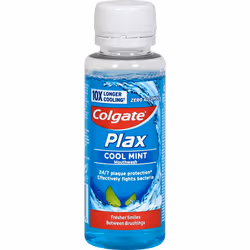 Colgate Plax Cool Mint, 100 ml, Menta, Bottiglia, Aqua. Dissolves substances or ingredients. Glycerin. Helps to dissolve the ...