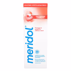 Meridol Collutorio Protezione Completa 400ml offre una protezione completa contro carie, placca e tartaro. Formulato senza al ...