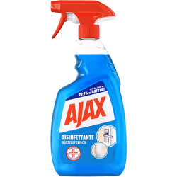 SPRAY AJAX DA 600ML NUOVA FORMULA DISINFETTANTE Esplora la potente azione disinfettante del nuovo Spray Ajax da 600 ml con Nu ...