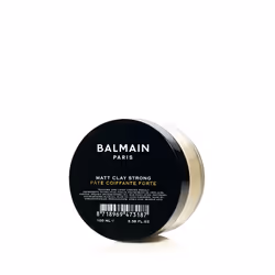 Balmain Matt Clay Strong, Cera per capelli, 100 ml, Per tutti i tipi di capelli, Vasetto, Opaco, Petrolatum, Kaolin, Polysorb ...