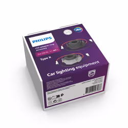 Philips LUM11020X2/10, Adattatore, Grigio, Philips HL [≈H7], H7-LED, LED, 97 mm, 97 mm
