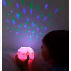 A Little Lovely Company 397081 luce da notte per bambino Libera installazione Rosa LED - Vista aggiuntiva 4