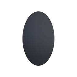 Securit CS-OVAL-8 lavagna e accessori Nero Cloruro di polivinile (PVC)