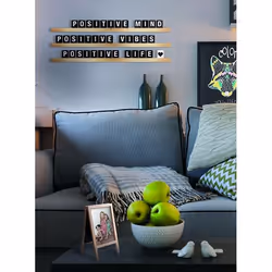 Securit LES-TE-100 pannello con lettere mobili Teak - Vista aggiuntiva 4