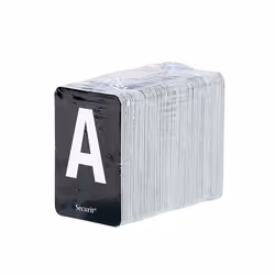 Securit LES-TE-100 pannello con lettere mobili Teak - Vista aggiuntiva 6