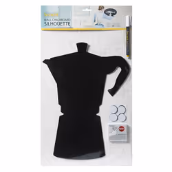 Securit FB-MOKA lavagna e accessori Nero Melammina, Resina, Velcro - Vista aggiuntiva 4