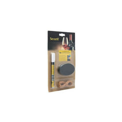 Set 6 Etichette ovali Con Pennarello Bianco