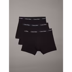 Calvin Klein 0000U2662G-XWB-L, Boxer, Boxer, Adulto, Maschio, Nero, Bianco, Monocromatico