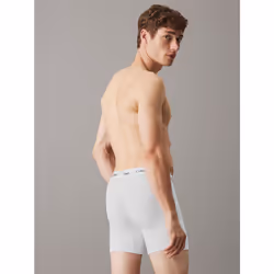 Calvin Klein 000NB1770A-MP1-L Pantaloncino Boxer corto Nero, Grigio, Bianco - Vista aggiuntiva 3