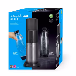 SodaStream DUO Nero, Acciaio inox - Vista aggiuntiva 4