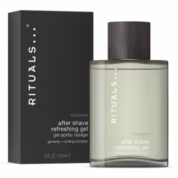 Rituals Homme 162943, Gel dopobarba, Pelle sensibile, Pelle arrossata, Pelle universale, 100 ml, Antirughe, Raffreddamento, B ...