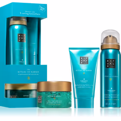 Tutto per una pelle bellissima in un’unica confezione. Ricevere il set di cosmetici RITUALS The Ritual Of Karma in regalo ren ...