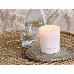 Rituals The Ritual of Karma Scented candela di cera Cilindro Bianco 1 pz