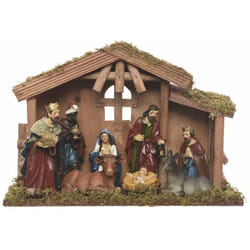 Presepe 8 statuine 12cm 15x8x13cm
