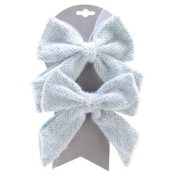 Kaemingk Pes Bow On Clip, Colour: Dusk Blue, Size: 3X20X17Cm