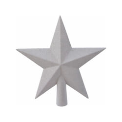 EDM - Stella bianca per albero di Natale 19x4,2x19cm